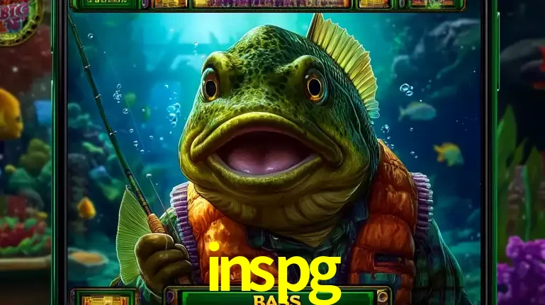 Personagem de peixe pescador do popular jogo de slot com tema de pescaria, uma das emocionantes opções de caça-níqueis para jogar e ganhar no cassino inspg.