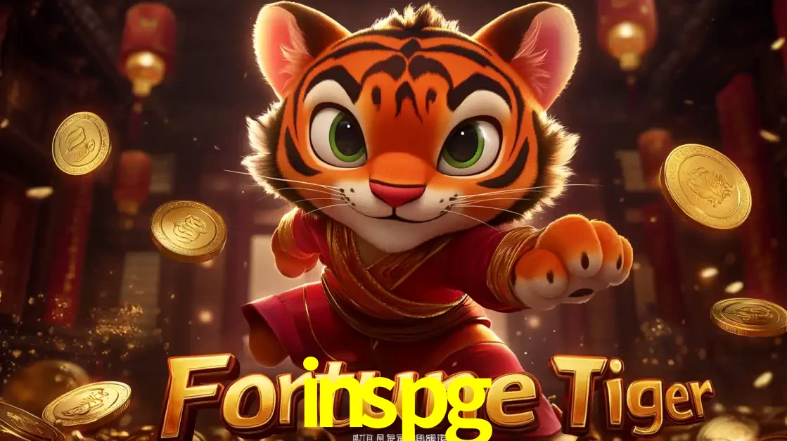 O carismático mascote do jogo de slot Fortune Tiger, um tigre fofo em pose de artes marciais, pronto para trazer sorte e multiplicadores de ganhos no cassino online inspg.